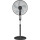 InLine® SmartHome Pedestal fan, black
