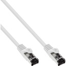InLine® Patch Cable S/FTP PiMF Cat.8.1 halogen free 2000MHz white 0,5m