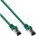 InLine® Patch Cable S/FTP PiMF Cat.8.1 halogen free 2000MHz green 1,5m