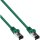 InLine® Patch Cable S/FTP PiMF Cat.8.1 halogen free 2000MHz green 5m