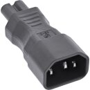 InLine® Power supply adapter IEC 60320 C14 / C7,...