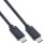 InLine® USB 3.2 Gen.2 Cable, USB Type-C male/male, black, 1.5m