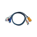 KVM cable set, ATEN USB, 2L-5302U, length 1.8m