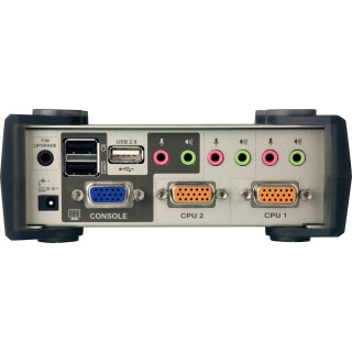 ATEN CS1734B KVM-Switch 4-fach, USB, PS/2, mit Audio, OSD
