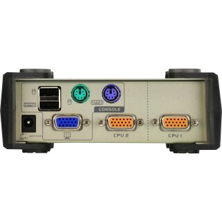 ATEN CS82U KVM-Switch 2-fach, PS/2 oder USB
