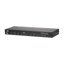KVM Switch, 8 ports, ATEN CS1768, USB, DVI, Audio, 48,26cm (19") 1U