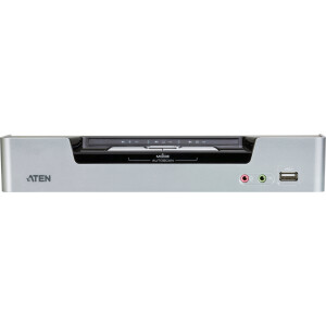 KVMP Switch, ATEN, 2-port, CS1642A, Dual-DVI, USB 2.0, audio