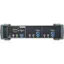 2-Port USB 3.0 DisplayPort KVMP Switch, ATEN CS1922, 4K