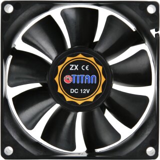 Titan TFD-8025M12ZP Fan with PWM 80x80x25mm