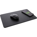 InLine® Mouse pad, wireless charging, 370x225x7mm, black