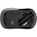 InLine® Mouse 3-in-1, Bluetooth + 2x 2.4GHz, 5 buttons, optical, grey/black