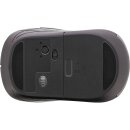 InLine® Maus 3-in-1, Bluetooth + 2x 2.4GHz Funk, 5 Tasten, optisch, grau/schwarz