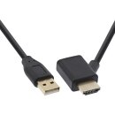 InLine® HDMI Adapter Stecker/Buchse mit USB-Power...