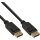 30pcs Bulk-Pack InLine® DisplayPort cable, 4K2K, black, gold plated contacts, 2m