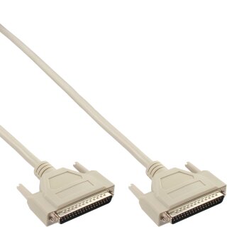 InLine Serial Extension Cable 37 Pin DB37 male to male direct 5m