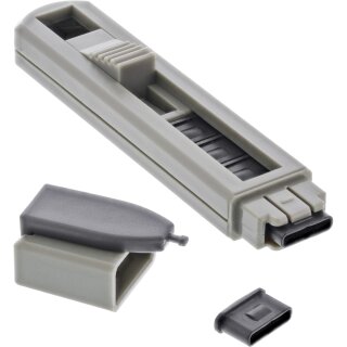 InLine® USB Type-C port blocker stick, 6 port blockers included