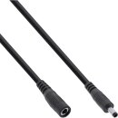 InLine® DC extension cable, DC plug male/female 4.0x1.7mm, 5m