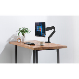 InLine Tischhalterung mit Lifter und USB/Audio, beweglich, fr Monitore bis 82cm (32), max. 9kg