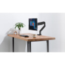 InLine® Tischhalterung mit Lifter und USB/Audio, beweglich, für Monitore bis 82cm (32"), max. 9kg