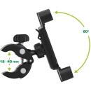 InLine® One Click Easy 3 Drive & Ride Set with universal clamp and ventilation grille clip