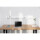 InLine® Slatwall mounting bracket for wall bracket Panel, white, 2pcs. pair