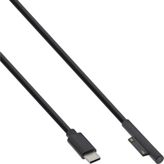InLine® USB Typ-C zu Surface Ladekabel, 3m