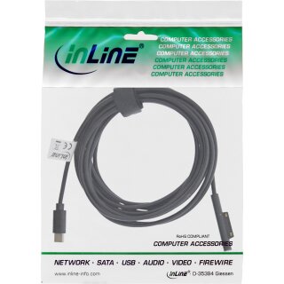 InLine® USB Typ-C zu Surface Ladekabel, 1m
