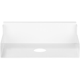 InLine® Slatwall Shelf small, white