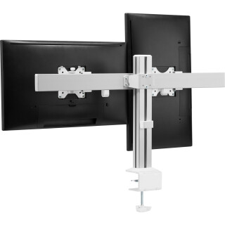InLine® Aluminium Monitor-Tischhalterung für 2 Monitore bis 32, 8kg
