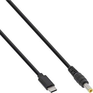 InLine® USB Type-C to ASUS/Lenovo Notebook (round) charging cable, 2m
