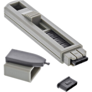 InLine USB-C Portblocker, 12er Nachfllpack fr USB-C Portblocker 55724