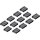 12pcs. InLine® refill pack for USB-C Portblocker 55724