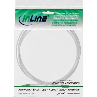 InLine® LWL Simplex Kabel, FTTH, LC/APC 8° zu LC/APC 8°, 9/125µm, OS2, 3m
