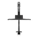 InLine® Workstation desk mount with lift and USB 3.0,...