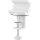 InLine® Table clamp for socket strip, white