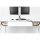 InLine® cable management system for under-table mounting, white