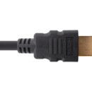 InLine® Certified Ultra High Speed HDMI Cable M/M 8K4K gold plated black 2m