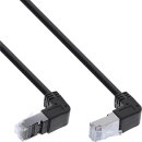 InLine® Patch cable up/down angled, S/FTP (PiMf), Cat.6,...