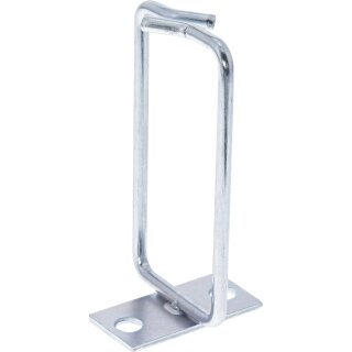 InLine Cable bracket, metal, zinc plated, 40x80mm