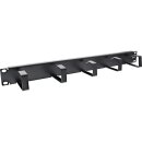 InLine® 19" Cable management panel, 5 small...