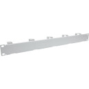 InLine® 19" Cable management panel, 5 small brackets, RAL7035, grey