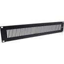InLine® 19" blind panel perforated, 2U, RAL 9005 black