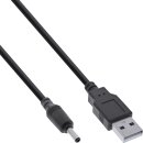 InLine® USB DC Stromadapterkabel, USB A Stecker zu DC...