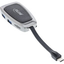 InLine® Multifunktions-Hub USB 3.2 Gen.2 USB-C (2x USB-A 10Gb/s + 1xHDMI 4K@60Hz + 1x USB-C 10Gb/s & PD 100W)