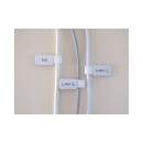 Label-The-Cable Mini, LTC 2520, set of 10 white