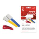 Label-The-Cable Mini, LTC 2530, set of 10 mix (4x red, 3x...