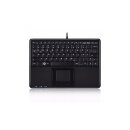 Keyboard, Perixx PERIBOARD-510 H PLUS, USB, Wired Touchpad, french layout