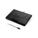 Keyboard, Perixx PERIBOARD-510 H PLUS, USB, Wired Touchpad, french layout