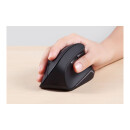 Perixx PERIMICE-804, ergonomische vertikale Maus, Bluetooth, schnurlos, schwarz