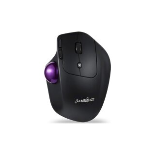 Perixx PERIMICE-720, Bluetooth, ergonomic trackball mouse, wireless, black